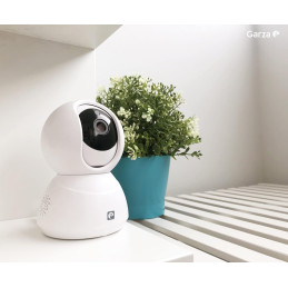 Garza Smart - Cámara IP Wifi 360º de Vigilancia Interior Inteligente