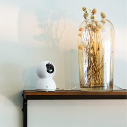 Garza Smart - Cámara IP Wifi 360º de Vigilancia Interior Inteligente