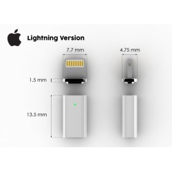 Cable Imán magnético Lightning iPhone/Ipad